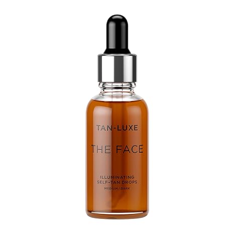 TAN-LUXE The Face - Illuminating Self-Tan Drops to Create Your Own Self Tanner, Cruelty & Toxin Free