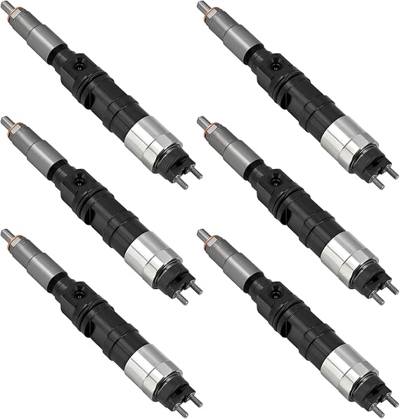 RE545562 6PCS Fuel Injector Replacement for John Deere 4045 6068 6.8L 4.5L