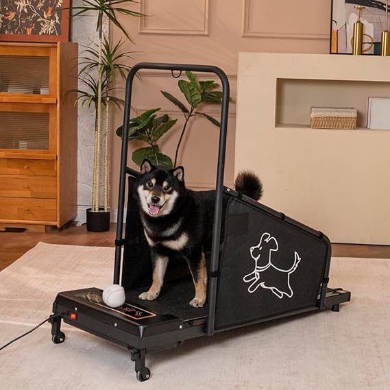 Dog Treadmill for Medium Dogs Adjustable Speed Pacer for Running and Walking to Keep Pets Healthy and Fit