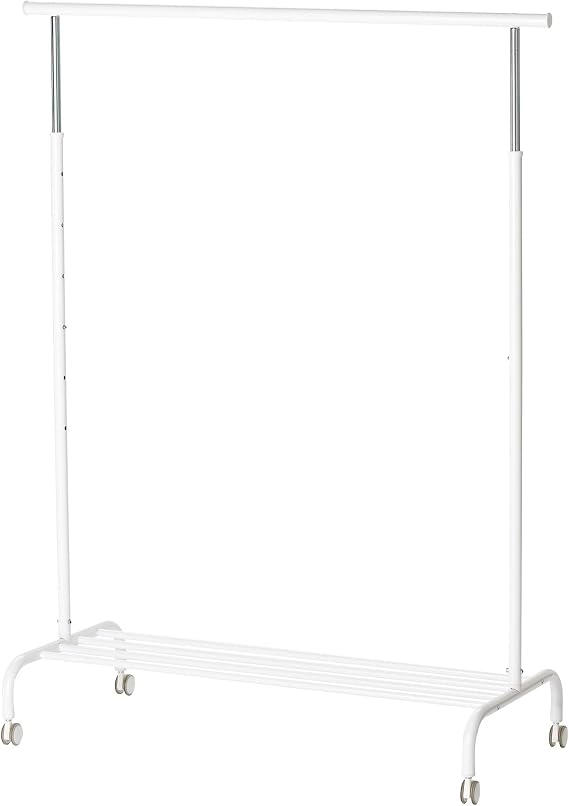 RIGGA Clothes Rack, White