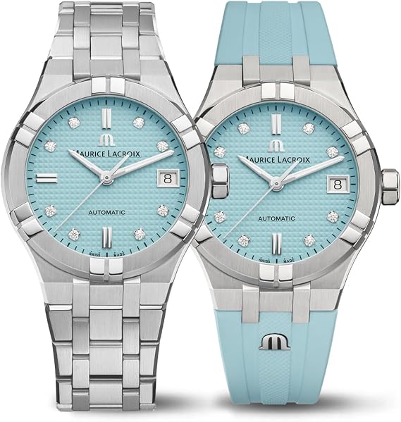Maurice Lacroix Aikon Automatic Limited Edition Watch, Blue, 35mm, Dress, blue, Dress
