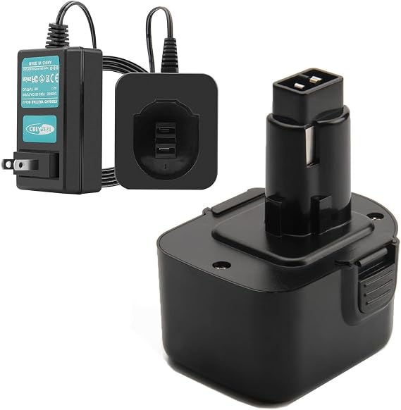 CREABEST 12V 3.5Ah Ni-MH Replacement Battery for Black&Decker Battery PS130