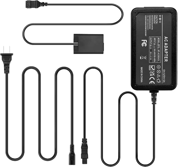 EP-5G DC Coupler EN-EL25 EN-EL25a Dummy Battery EH-5 AC Power Supply Adapter Connector for Nikon Z30 Z50 ZFC Camera
