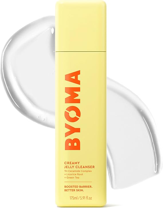 BYOMA Creamy Jelly Cleanser - Gently Removes Makeup and Excess Oil (175ml)