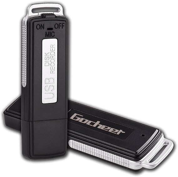 Gocheer dijital ses 8 GB Profesyonel şarj edilebilir USB etkinleştirmek için Sprachaufzeichnungsgeraet Flash Drive kullanışlı Diktator Recorder mini taşınabilir kayıt kalem Alet