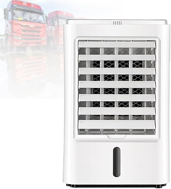 12V/24V Car Air Conditioner, Portable Cooling Fan, 3 Speed Evaporative Air Cooler for RV and Truck, Caravan Mini Air Conditioner 12V