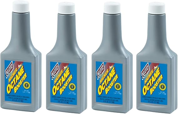 Klotz Higher Octane Booster, 4 Pack - 6 oz Bottle Value Pack
