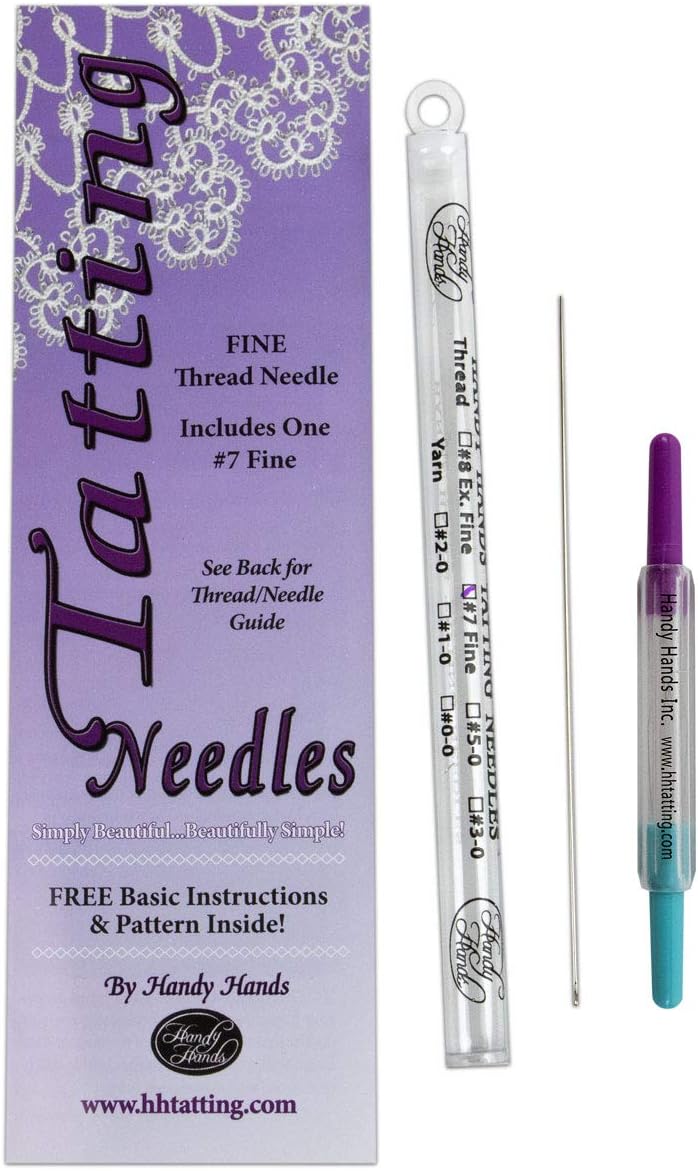 Handy Hands N7 Tatting Needle, Gray