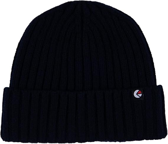 Ethika Wool Fold Beanie | Navy