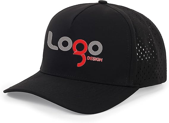Custom Logo Quick Dry Baseball Cap Snapback Hats Mesh Trucker Hat for Men Women Water-Resistant Outdoor Golf Hat Ball Cap