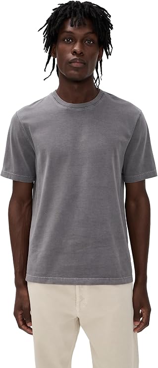 REIGNING CHAMP Men's Midweight Jersey Fadeaway Standard Tee