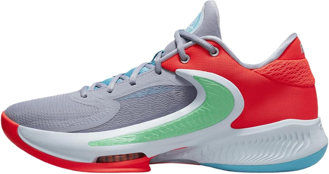 NIKE Zoom Freak 4 Mens Basketball Shoes Adult DJ6149-500 (Indigo Haze/Blue Tint/BA), Size 10