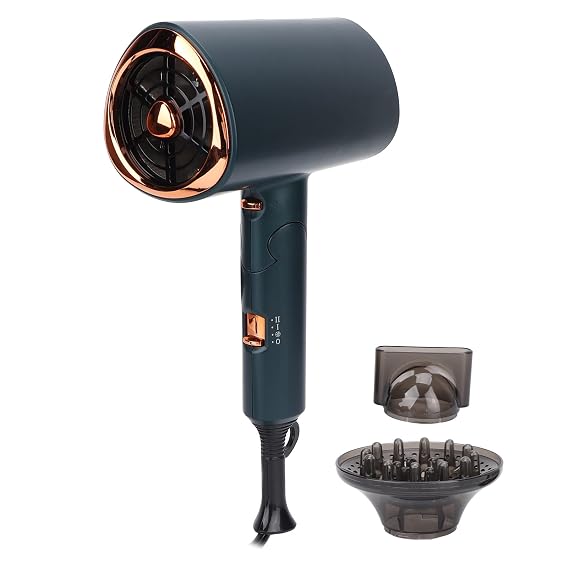 Hair Dryer, Lightweight Compact Travel Hair Dryer With Folding Handle Quick Dry Power Airflow Portable Hair Dryer Smart Controls Ergonomic Mini Hair Dryer(#2)
