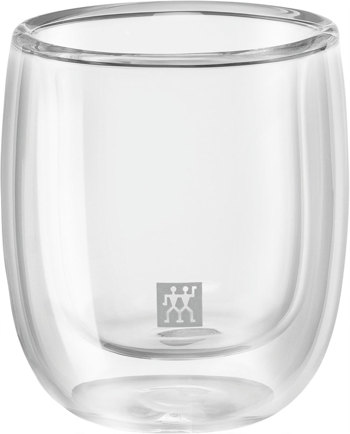 Zwilling Double Glazed 2-Piece Espresso Cup Set, Transparent, 80 ml