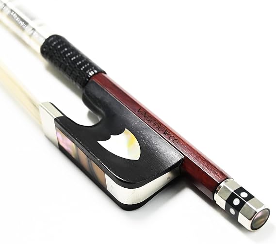 3/4 Size PERNAMBUCO Cello Bow For Professional Players Deep and Powerful Sound Natural Horsehair, Art No.430C