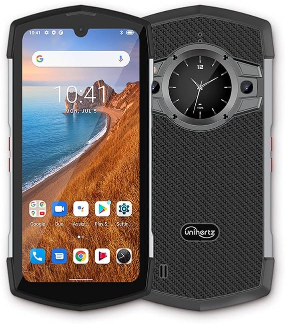 Unihertz TickTock, 5G Rugged Smart Phone with Dual Screen Android 11 NFC