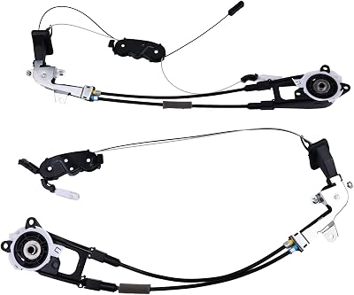 Czomoizc 85015-08011 85016-08011 Left and Right Door Slid Cable Compatible with Toyota Sienna LE SE XLE 4 Cyl 2.7L 6 Cyl 3.5L 2011-2020