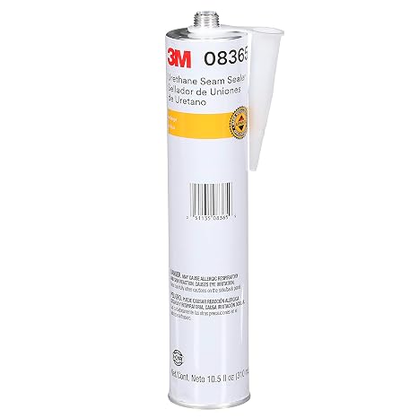3M Urethane Seam Sealer, 08365, Beige 310mL Cartridge