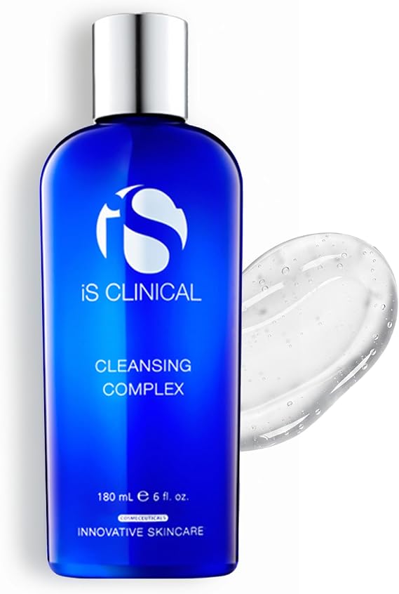iS CLINICAL Cleansing Complex, 3in1 Gentle deep pore cleanser Face Wash and Makeup remover. Helps acne and blemish-prone skin 180 ml