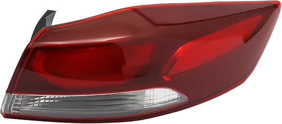 Tail Light Hyundai,Halogen Outer Light Assembly,Rear Brake Light, For 2017 2018 Hyundai Elantra Tail Light Rear Brake Lamp (Right)