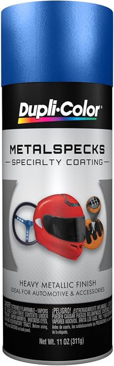 Dupli-Color Metal Specks Metallic Coating, Ocean Blue, 11 oz