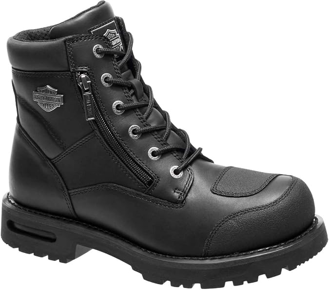Harley-Davidson Men's Renshaw Performance Black Motorcycle Boots D96136