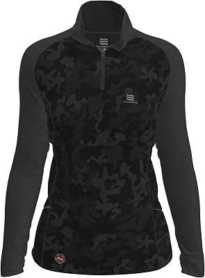 Fieldsheer Mobile Warming Womens Proton Heated Baselayer Shirt with Battery Pack