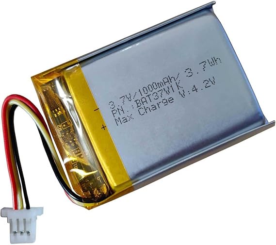 AOLIKES 1000mAh 3.7v Battery for Razer Naga V2 Pro Wireless Gaming Mouse ROCCAT Kain 200 202 Gaming Mouse Battery Replacement