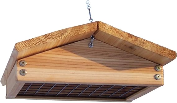 Stovall 3SW Wood Up Side Down Suet Feeder
