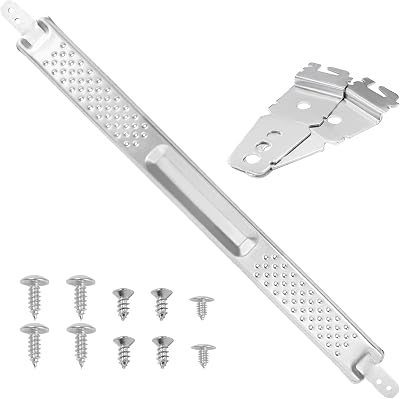 IWIWE W10426979 18 Compact Dishwasher Mounting Bracket Kit Fit for Whirlpool, KitchenAid and Maytag Compact 18 Inch Dishwasher for Granite and Quartz Countertops W10426979 18 for Slim Compact