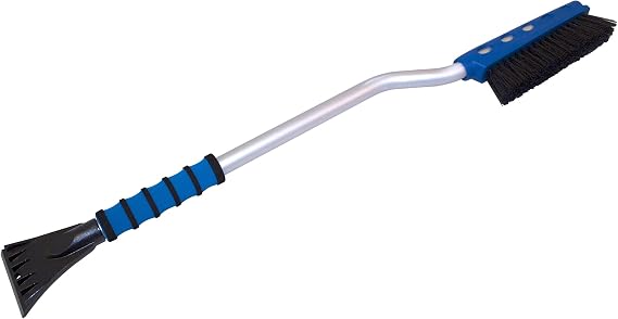 Mallory USA 999CT Snow Brush, Fixed Head, Aluminum, 35-1/2In, Assorted Colors
