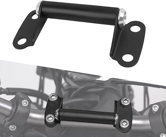 Motorcycle GPS Navigation Mount Bracket Phone Bar Holder Replacement for Honda CL500 SCL500 CL300 CL 300 500 2023 2024 Aluminum Motorbike Accessories Handlebar Navigation Holder Extender