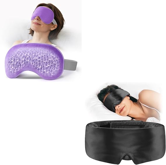 Umisleep Microwave Heated Eye Mask & Satin Sleep Mask