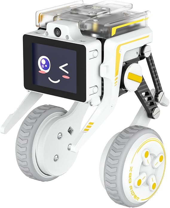 Yahboom Raspberry-Pi Compute Module 5 Self-Balancing Python Programming Robot Two-Wheeled AI Vision Recognition Bionic Built-in IMU,Provide AI Data (Includes CM5)