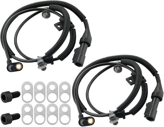 Front ABS Wheel Speed Sensor Fits for Ford F-150 2009 2010 ABS Sensor 2 Pack