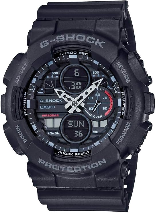 Casio GA-140-1A1DR Kol Saati, G-Shock, Analog/Digital, Siyah, Erkek