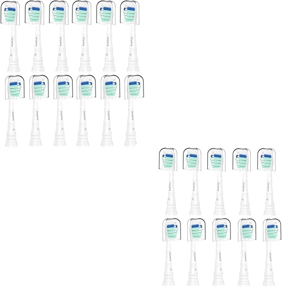 22 Pack Replacement Toothbrush Heads for Philips Sonicare Replacement Heads