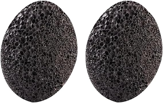 GSHLLO 2 Pcs Callus Remover Pumice Stones Foot Care Scrubber Stone Hand Feet Scrub Stones Corn Removal Stone Pet Grooming Stone Tools Pet Hair Removal Stone for Dogs