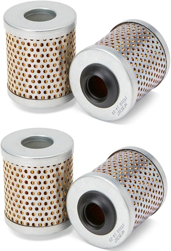 (4pack) 14-17927-000 Hydraulic Filter Fit for Freightliner M2 106 MT55 114SD Power Steering Fluid Filter Replace HF35387 P579124 PT23629