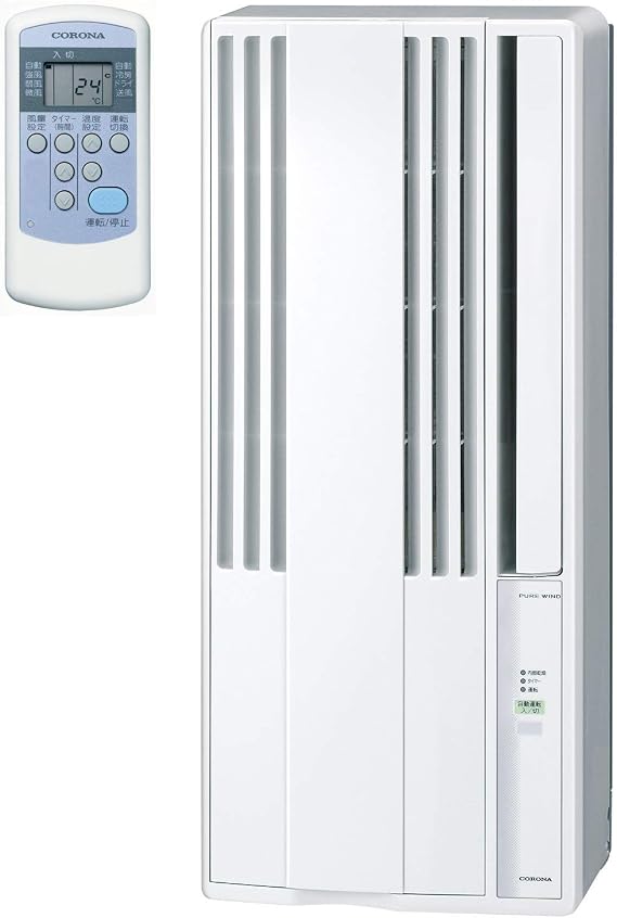 CORONA Window Air Conditioner Exclusively For Cooling Type with LCD Remote Control