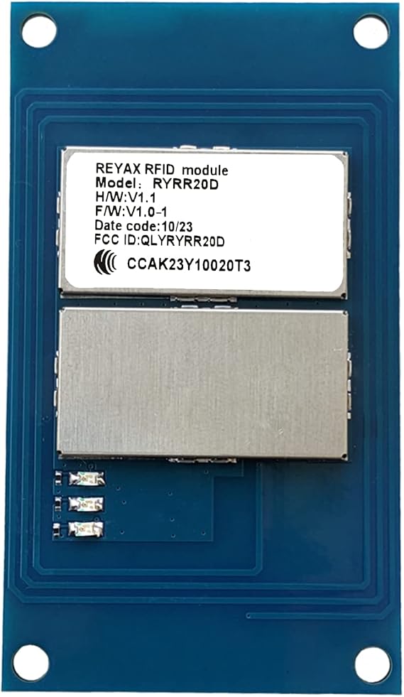 RYRR20D Multiprotocol Fully Integrated 13.56MHz RS-232 Interface RFID Antenna Module