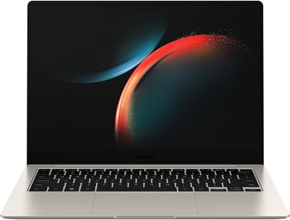 SAMSUNG 14 Galaxy Book3 Pro Laptop Computer, 13th Gen Intel Core i7-1360P Processor / 16GB / 1TB, 3K AMOLED Screen, 120hz, Fingerprint Reader, FHD Webcam, 2023 Model, NP940XFG-KA1US, Beige