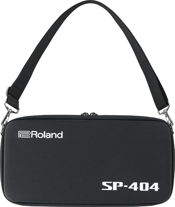 Roland CB-404 Carrying Case | Official Custom Carrying Case for SP-404MKII, SP-404A, SP-404SX & SP-404 Samplers | Orange Knobs for Customization | Light & Rugged | Detachable Shoulder Strap