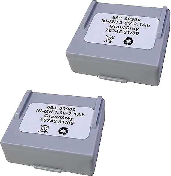 (2 Pack) 68300900 Battery 3.6V 2.1A for HETRONIC 68300900 Battery Rechargeable for Remote Control