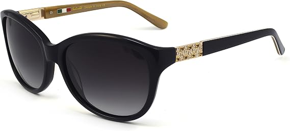 Retro Square Sunglasses for Women Trendy Polarized Sunglasses Ladies Shades UV Protection Thick Frame
