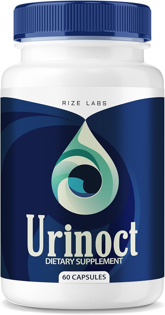 rize labs Urinoct Prostate Supplement, Male Bladder Health, Advanced Urinoct Prostate Function Formula, Organic Herbal Blend Reviews, Prostate Flush for Better Flow (60 Capsules)