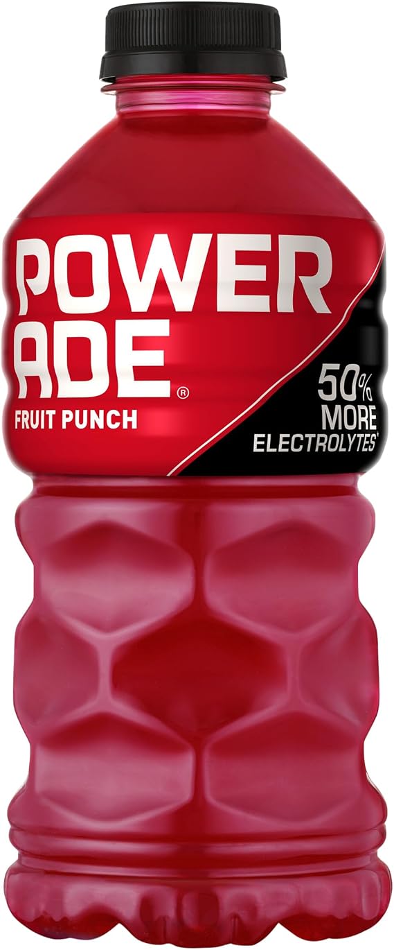 Powerade Sports Drink, Fruit Punch, 28 Fl Oz