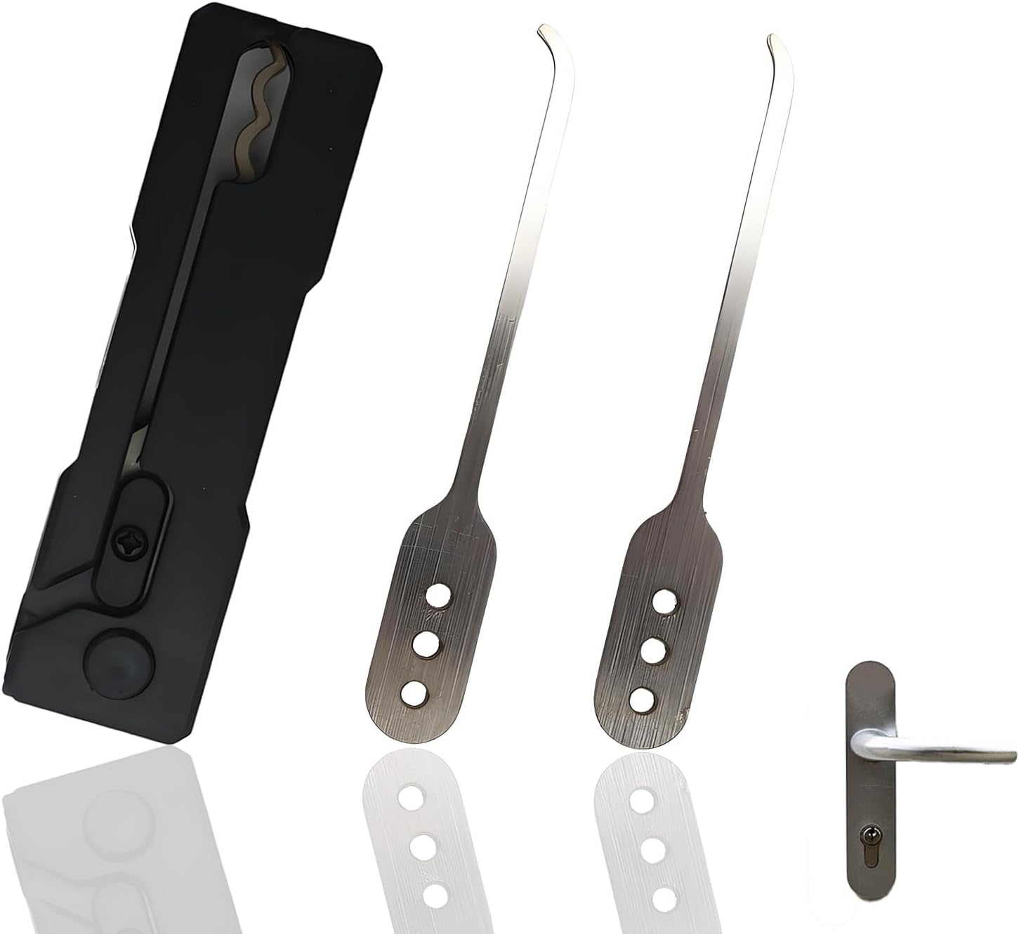 Lock Picks, Kitlock Picking Tool Portable Folding Locks Pick Fidget Set, for Sheds Gate School Gym Locker Fence Toolbox Training Skill Development