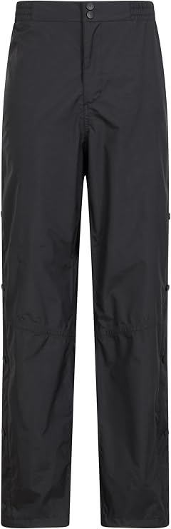 Mountain Warehouse Extreme Downpour Womens Trousers - Regular Length Rain Pants, Mesh Lined Ladies Overtrousers, Breathable, Elastic Waistband - Spring Summer