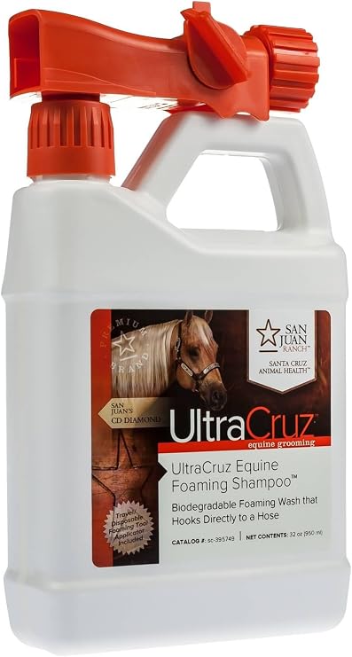 UltraCruz Equine Foaming Shampoo, 32 oz